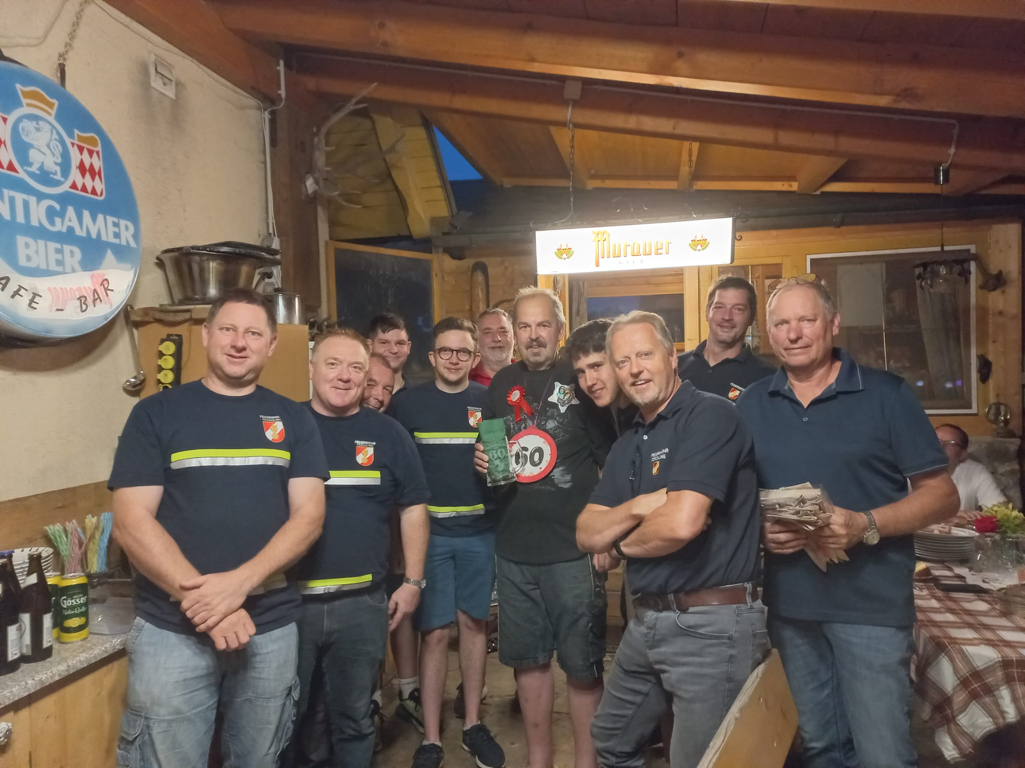 60er Wecken Gerhard Freiwillige Feuerwehr Töschling